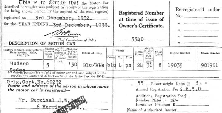 Original Rego Papers
