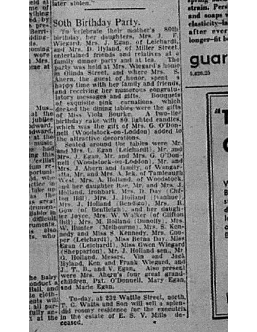 Holland press clipping